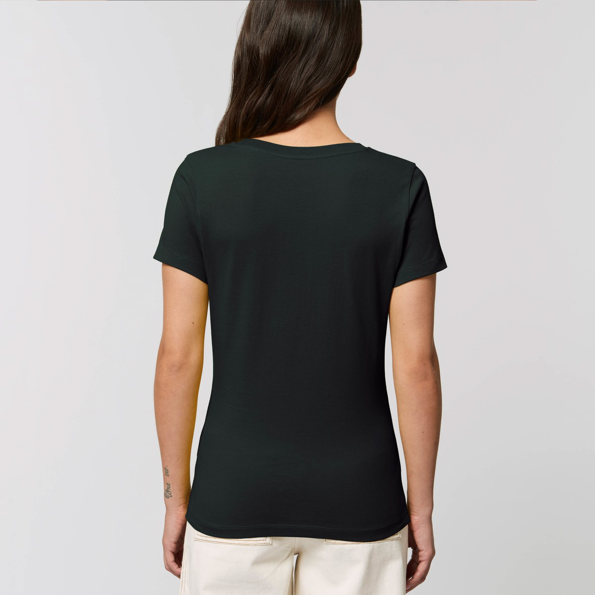 Celtic Harp Organic Fitted T-Shirt