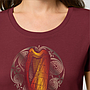 Celtic Harp Organic Fitted T-Shirt