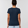 Monochrome Moher Cliffs Organic Fitted T-Shirt